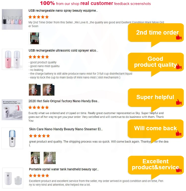 Portable Rechargeable Small Facial Steamer 30ml Mini Humidifier Home Wireless Nano Personal Face Hydrat Sprayer Cool Mist Maker