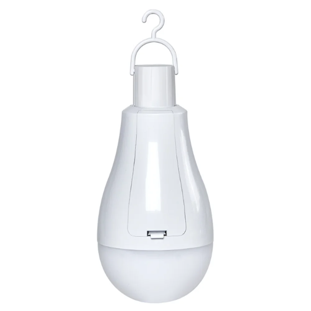 LED Emergency Bulb Emergency Power Failure Family Camping Outdoor Night Market E27 AC85-265V 1*18650 Battery Smart Charging Chip