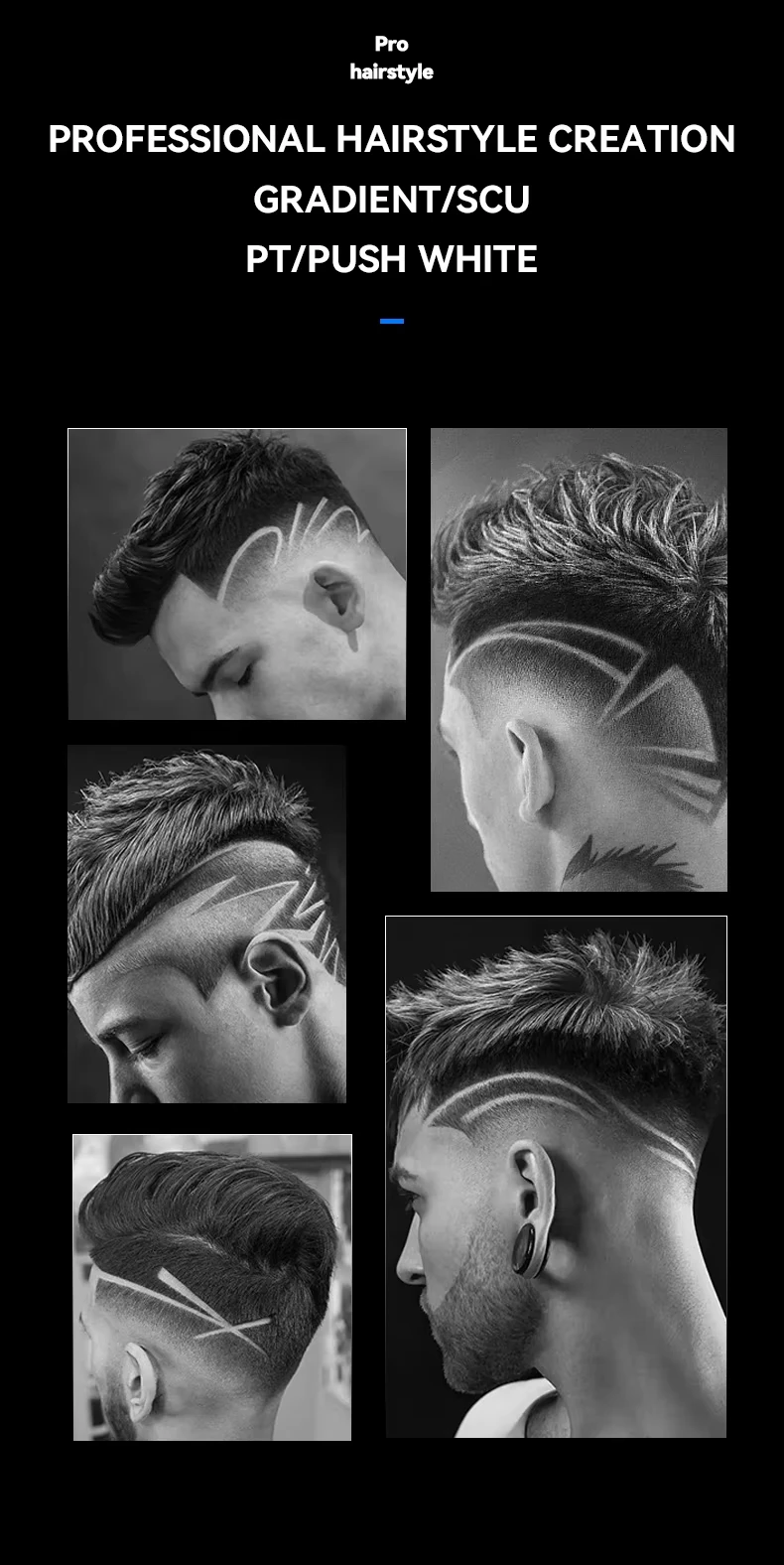 Kemei KM-2296 KM-2299 KM-1102 Professional Hair Clipper Kit Electric Shaver Male Hair Cutting Machine Men’s Cordless Trimmer