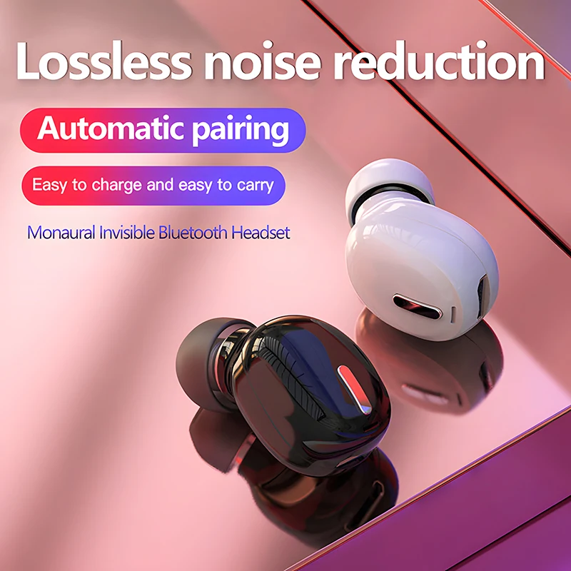 X9 Wireless Bluetooth 5.0 Earphones Headphones With Mic in-Ear Sports Waterproof TWS Earbuds Bluetooth Handsfree Single Headset