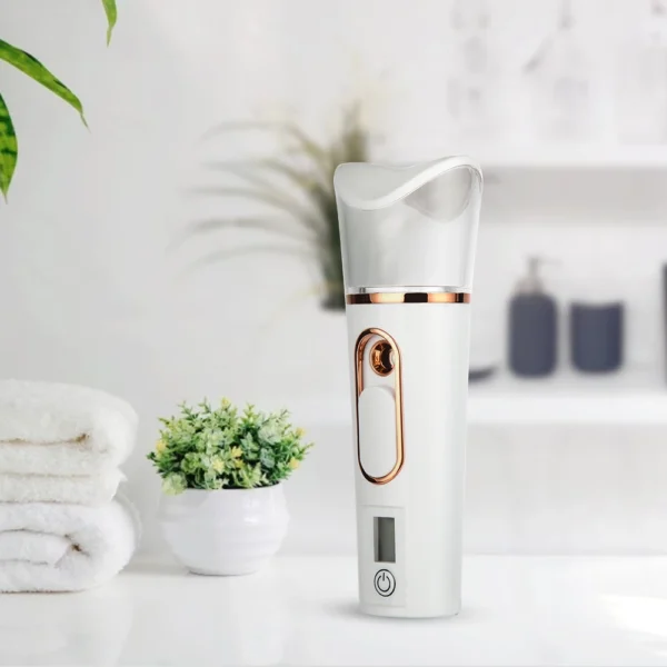 Nano Spray Facial Steamer Mini Handheld Portable 25ml Mist Sprayer Water Replenishment Device Hydration Humidifier Skin Care