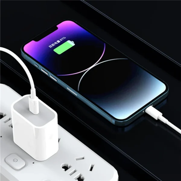 30W PD Fast Charging Cable for iPhone 14 Plus 13 12 mini 11 Pro XS Max XR X 8 7 Plus SE Rapid Charger USB-C Cable 1m 1.5m 2m 3m