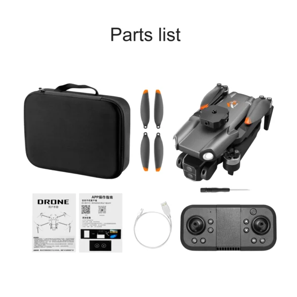 KBDFA Professional S119 Drone 8K With Dual Camera 5G WIFI Smart Obstacle Avoidance FPV Brushless Motor RC Quadcopter Mini Dron