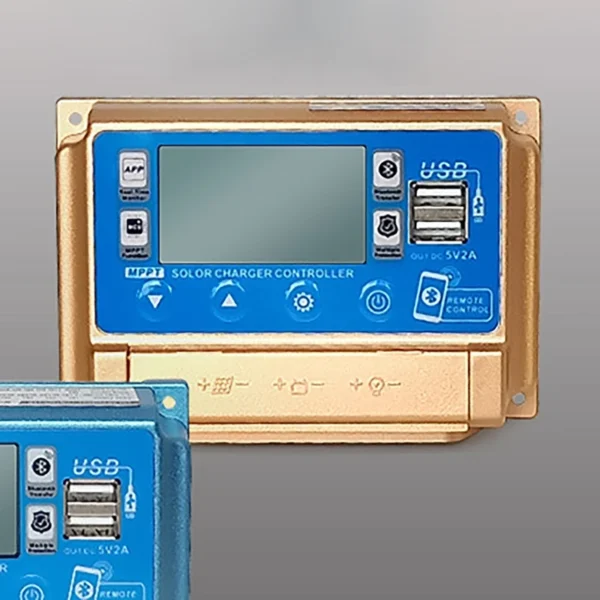 12V/24V 30A/40A/50A/60A High Definition LCD Large Digital Display Bluetooth WIFI Solar Charge Controller MPPT Controller Solar