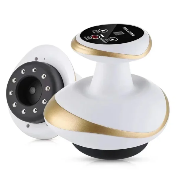 Electric Massage Meridian Brush Universal Body Dredging Cupping Scraping Instrument  Abdominal And Back Massager For Home