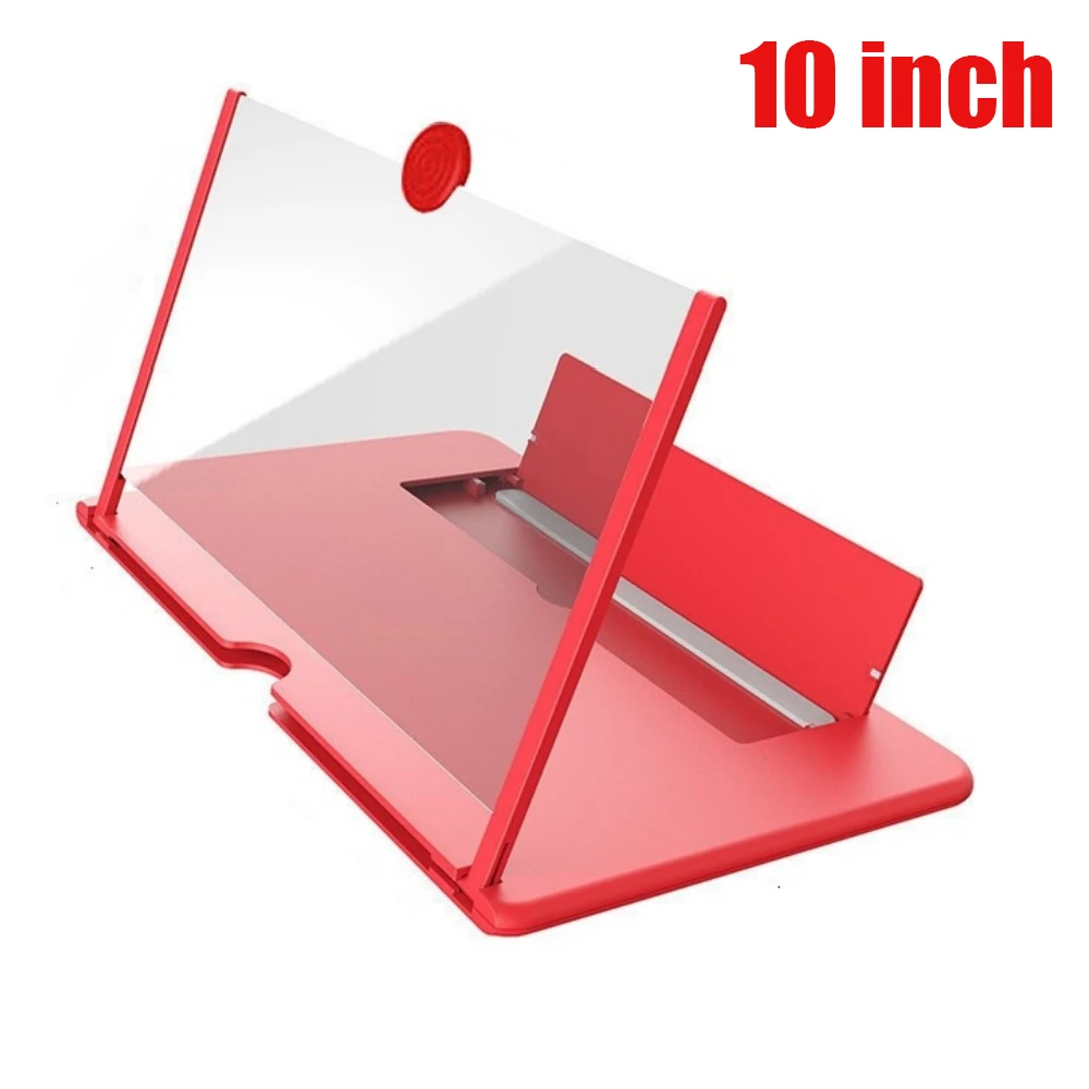 12 Inch Phone Large Screen Amplifier 3D Magnifying Glass Holder HD Portable Mobile Phone Screen Video Magnifier Screen Bracket