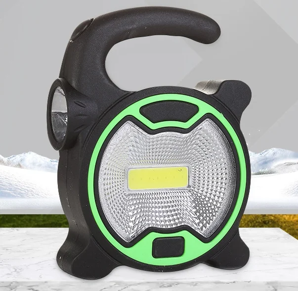 Mini Portable Work Light Battery Powered Handheld Lantern Super Bright Flashlight Outdoor Tent Camping Lights Without Battery