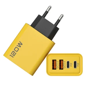 USB C PD Charger Quick Charge 3.0 Type C USB Phone Chargers Adapter For iPhone 16 15 Samsung Xiaomi Huawei 4 Ports Fast Charging