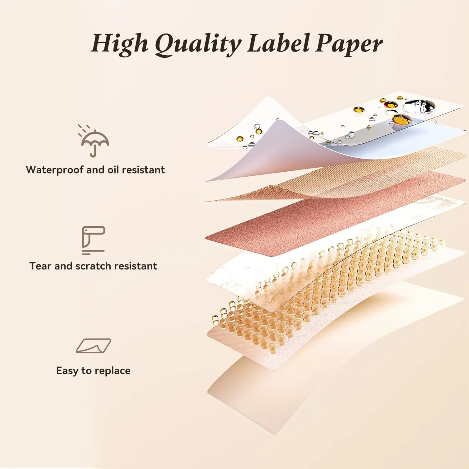Niimbot D110 Smart Portable Label Printer Mini Pocket Thermal Sticker Maker Self-adhesive Label Papers For Office Home USE