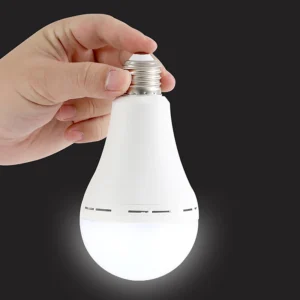 7W/9W/12W/15W Rechargeable LED Light Bulb Handheld Energy-Saving Light Bulb Household Power Failure Emergency Light Bulb