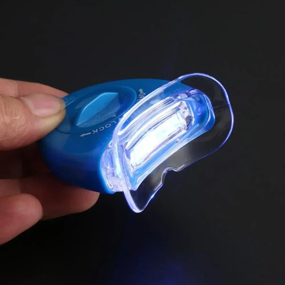 1PC  Teeth Whiten Lamp Teeth Bleaching Laser Treatments LED Teeth Whitening Light Mini Blue Light Dental Whitening Supplies