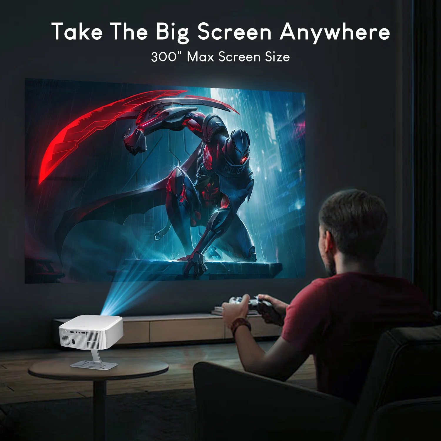 Salange Netflix Projector P92MAX Smart Android 13 1080P BT5.2 WiFi6 12000L Electronic Focus Auto Keyston 4K Movie HD Home Cinema