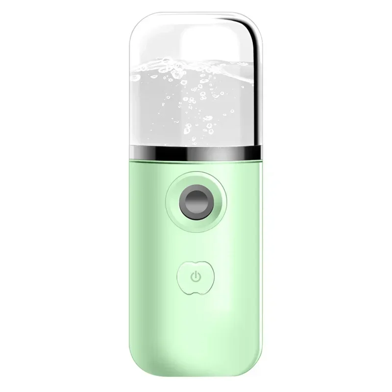 1PC Mini Portable Humidifier Nano Mister Facial Steamer Device Beauty Spray Hydrating Apparatus Cold Spray ApparatusRechargeable