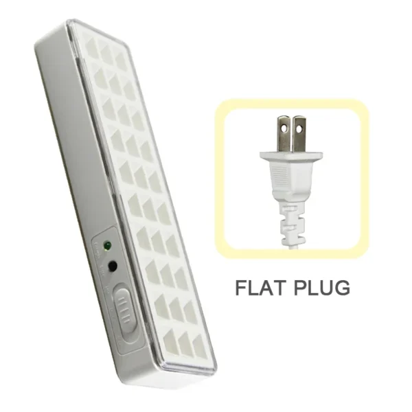 2 Modes Dimmable 30LED Rechargeable Emergency Lamp Outdoor Night Repair Lights Portable Camping Lantern for Power Outage Use