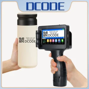 S79eb4ce74d5149bda8635b86cdbc778aj-1.webp DCODE 1755PLUS 12.7mm Portable Printers Handheld Inkjet Printer Text QR Barcode Batch Number Logo Image Date Printing Machine