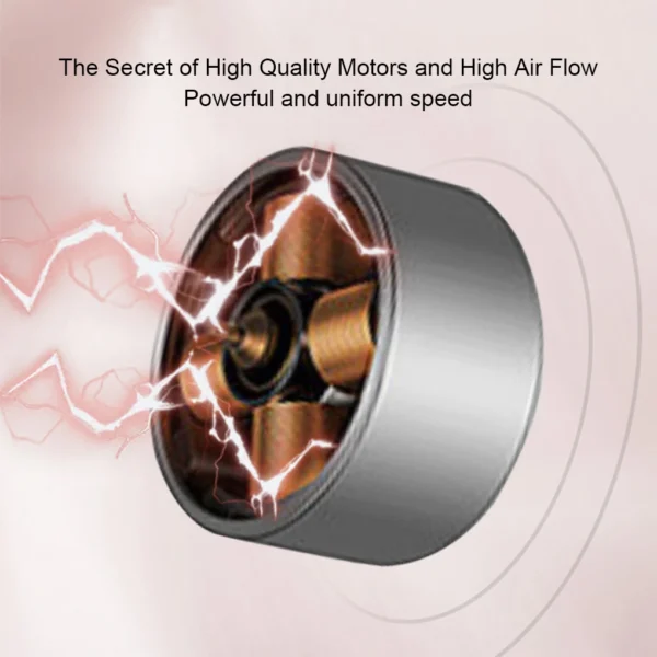 Portable Handheld Small Fan ABS Lightweight Cute Appearance USB Rechargeable Mini Fan For On Go Cooling Portable Mini Pocket Fan