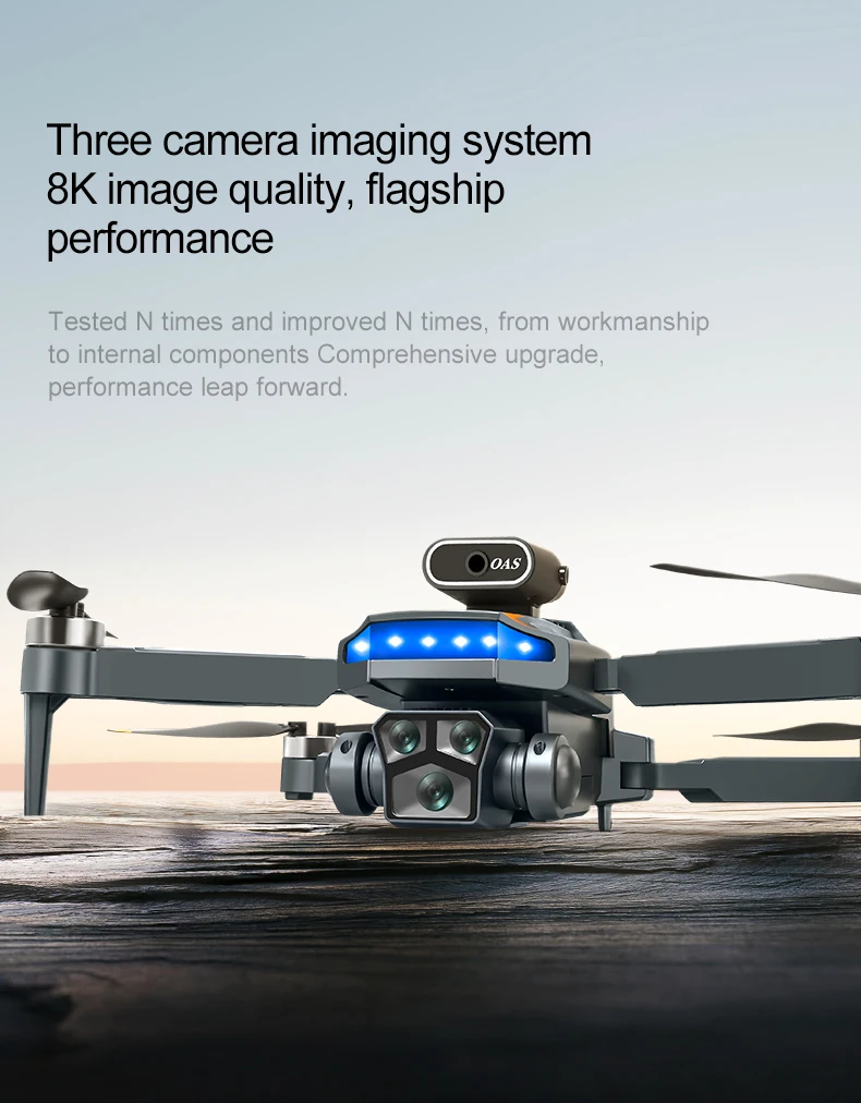 P18 New RC Drone Dual 8K camera drone obstacle avoidance quadcopter electronically controlled professional Drone Kid Gift Toys