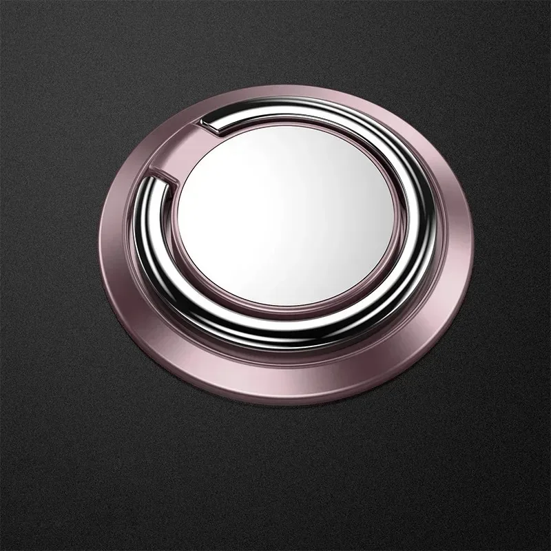 Finger Ring Holder Stand Grip 360 Rotating For Mobile Phone Car Magnetic Mount Phone Back Sticker Pad Unniversal Bracket