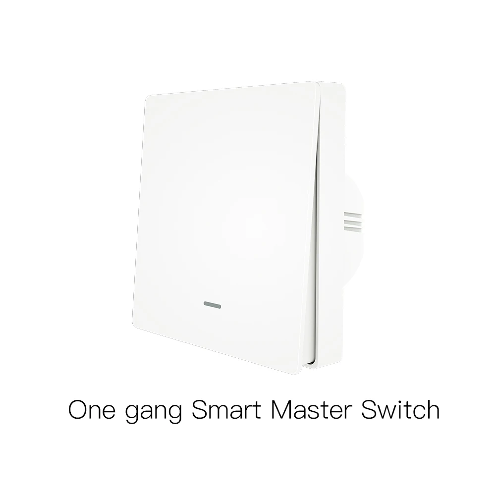 MOES WiFi Smart Push Button Wall Light Switch RF433 Transmitter Smart life Tuya App Remote Control Works with Alexa Google Home