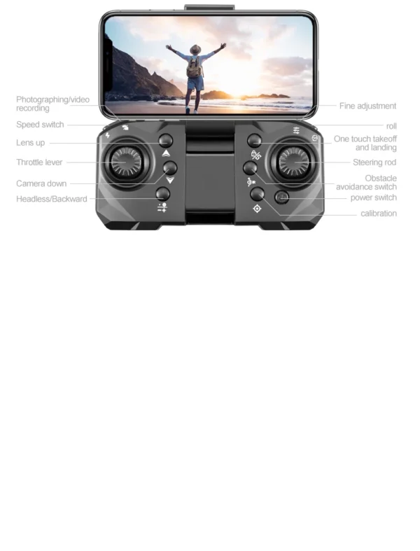 New S1S Mini Drone Caméra 8K Professional Brushless Motor Dron Obstacle Avoidance HD Dual Camera Foldable Quadcopter Toys