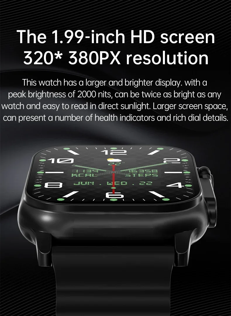 Original T900 Ultra 2 Smart Watch 49mm Men Women Bluetooth Call BT Music Game Wireless Charging NFC Smartwatch For Android IOS