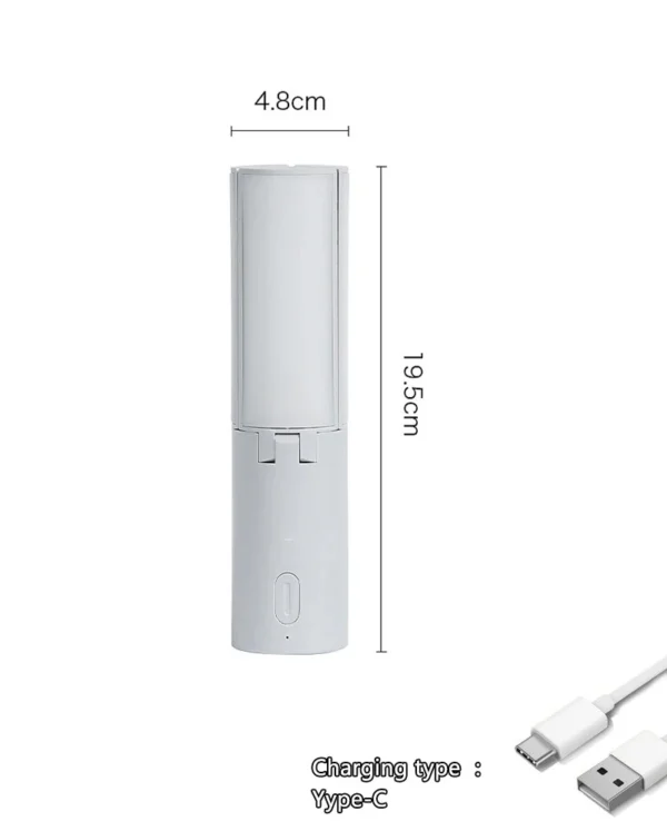 Folding Outdoor Camping Portable Rechargeable High Capacity  Emergency Lamp Flashlight HangingTent Hanging Light Lantern