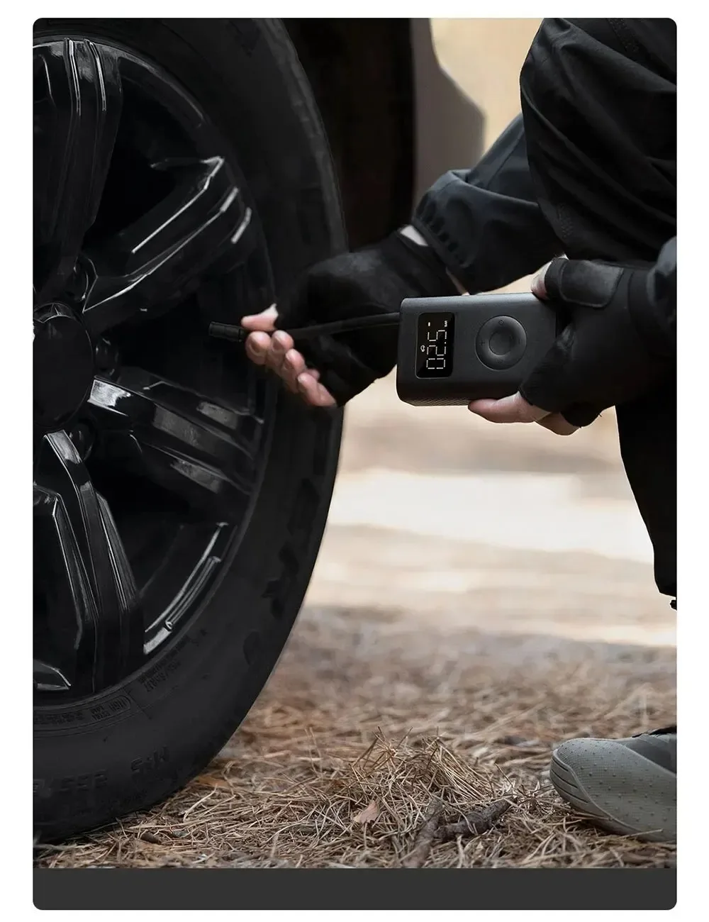 Xiaomi Mijia Air Pump 2 25%Speed Boost Mini Portable Electric Air Compressor Treasure 150PSI Type-C LED Multitool Inflator Xiomi