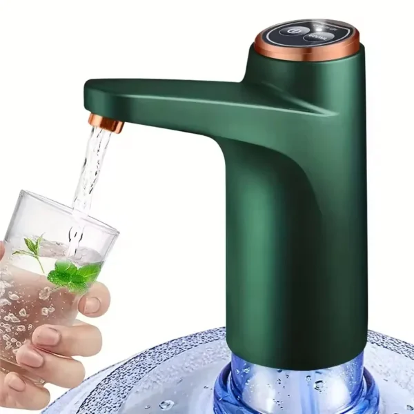 Portable 5-Gallon Water Dispenser With USB Charging-Automatic Electric Pump Suitable For Home Office And Outdoor Use