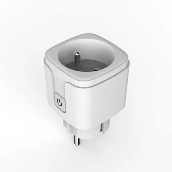 Tuya Smart Plug WiFi&Bluetooth FR Socket 16A with Power Monitor Voice Control Timing Smart Life Control Works with Alexa Google