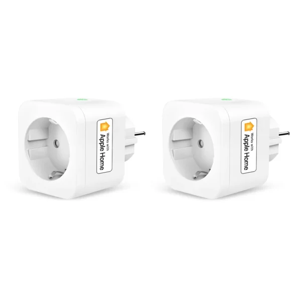 Refoss 16A HomeKit Smart EU Plug WiFi Socket Power Monitoring Timing Function Voice Control Support Alexa Google Assistant