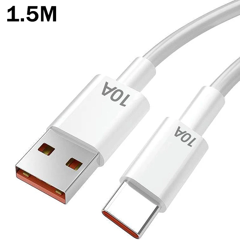 120W 4 Port USB Type C Charger Fast Charging Data Cable USB Phone Charger Adapter for Samsung IPhone Xiaomi Huawei Wall Charger