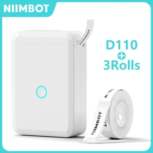Niimbot D110 Mini Portable Thermal Printer Without Ink Self-Adhesive Label Maker Printer For Stickers Labeller Labeling Machine