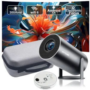 DITONG HY300 Plus HD Projector portatil 4K 1280x720P Android  LED Video Home Theater Cinema Phone mini Proyector Movie HY300 pro