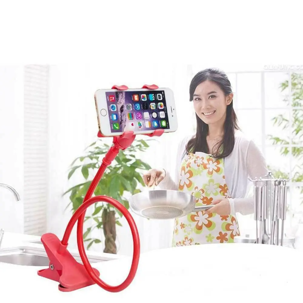 360 Clip Phone Holder Bed Universal Bed Desk Holder Adjustable Phone Holder Stand Flexible Phone Holder