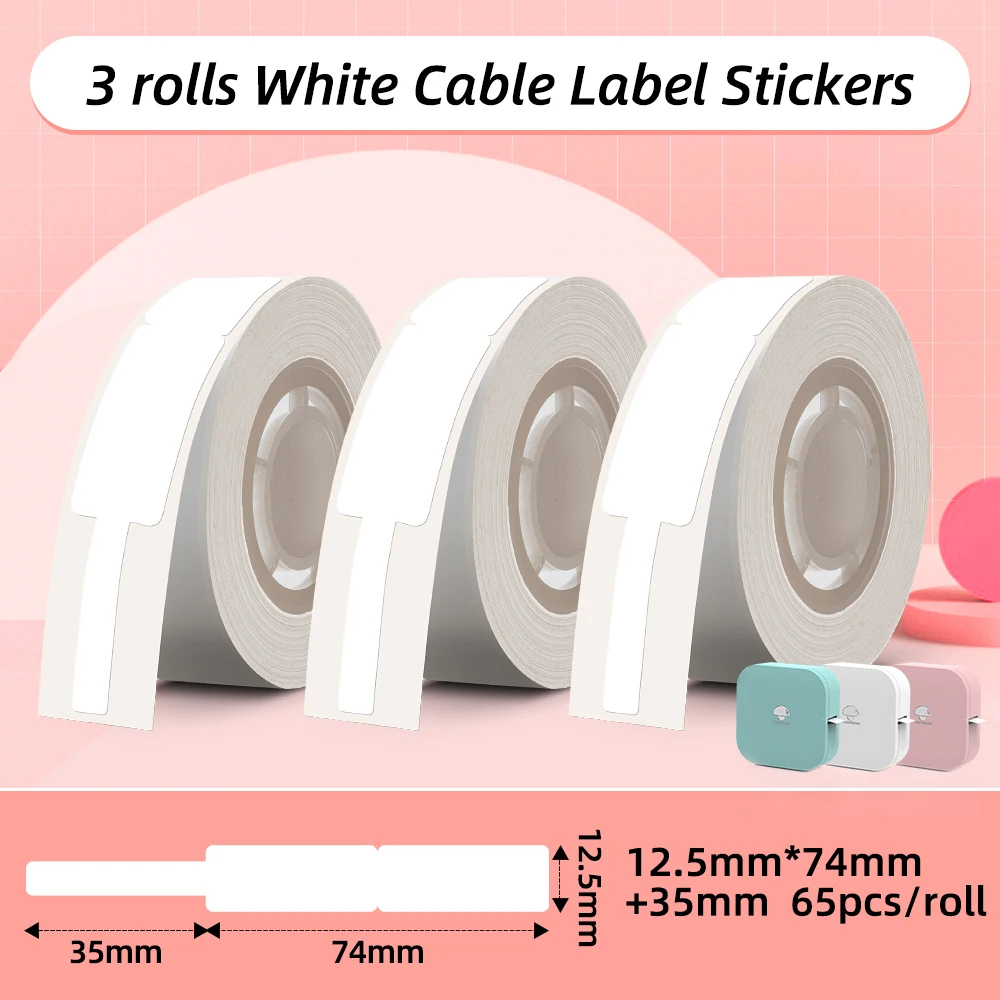 Phomemo Q30 Label Printer Mini Printer Pocket Thermal Label Maker Wireless Sticker Pocket Portable Printer Various Label Paper