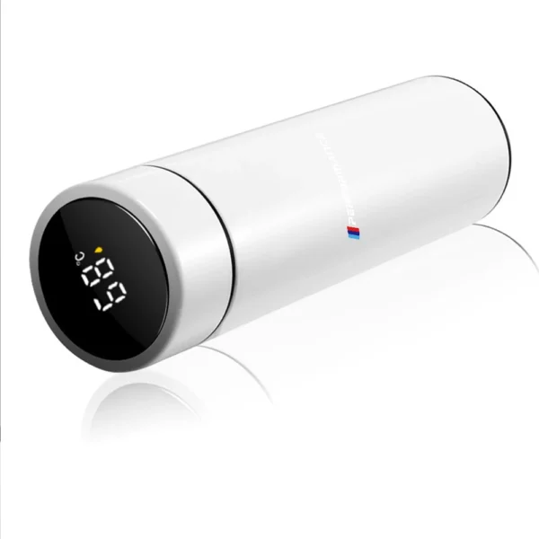 Car Stainless Steel Smart Thermos Mug Insulation Cup Led Digital Temperature Display For BMW E28 E30 E34 E36 M Performance X1 X2