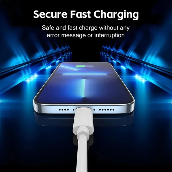 30W PD Fast Charging Cable for iPhone 14 Plus 13 12 mini 11 Pro XS Max XR X 8 7 Plus SE Rapid Charger USB-C Cable 1m 1.5m 2m 3m