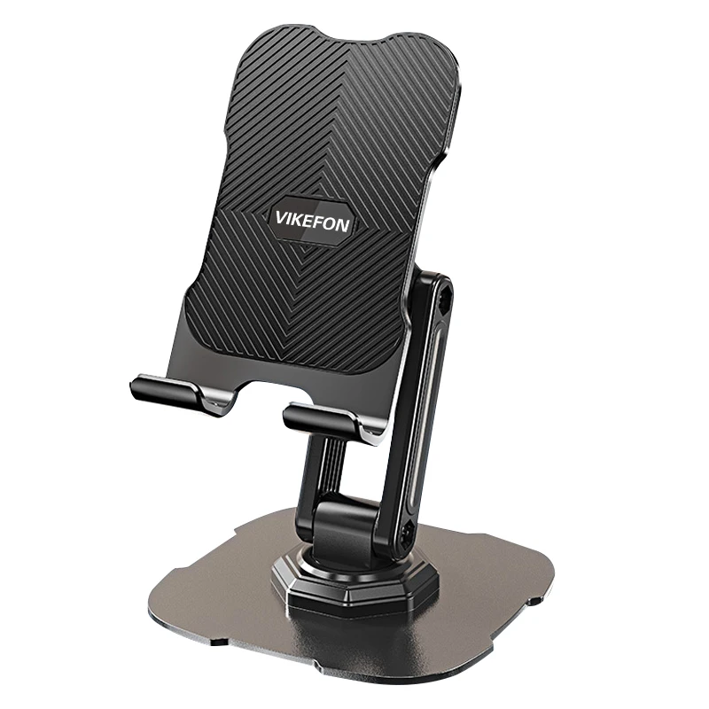 720 Rotate Aluminum Alloy Portable Tablet Holder For iPad Adjustable Flexible Folding Lazy Desktop Live Mobile Phone Stand Mount