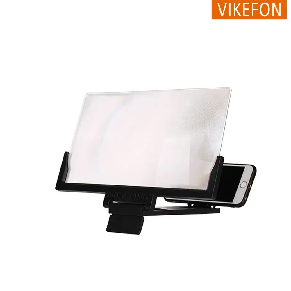 Foldable 3D High-definition Mobile Phone Screen Amplifier Landscape TV Movie Amplifier 14 inch Display Screen Phone Holder Stand