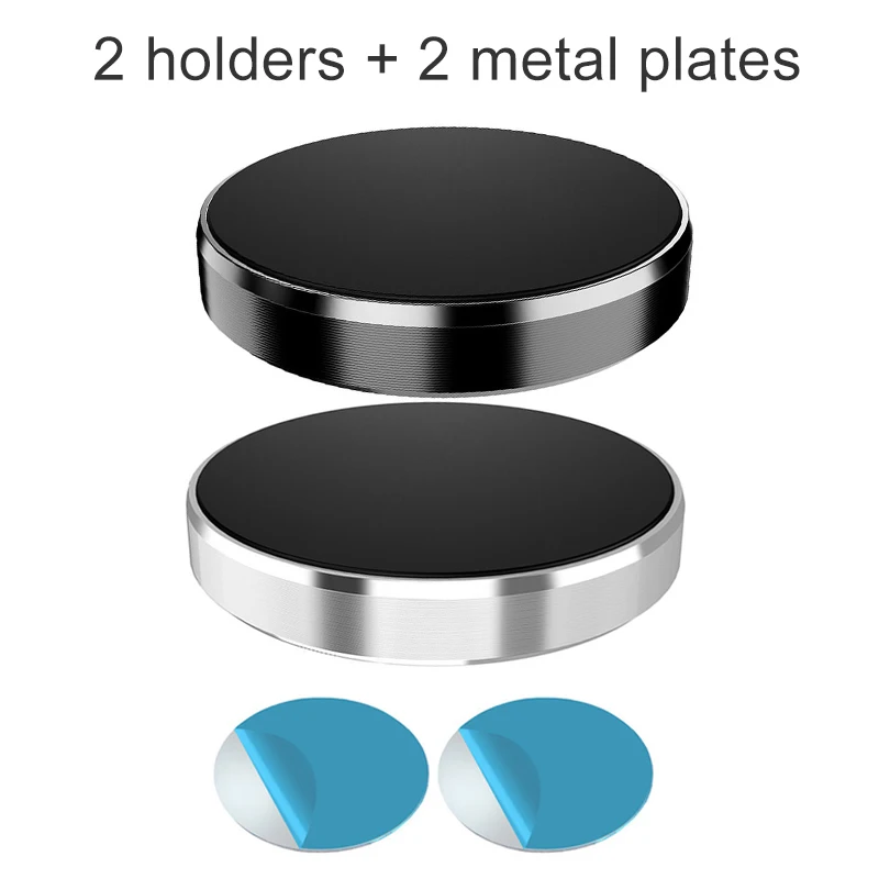 Magnetic Phone Car Holder Universal Magnetic Mount Bracket Stick on Car Dashboard Wall for iPhone Samsung Xiaomi Huawei