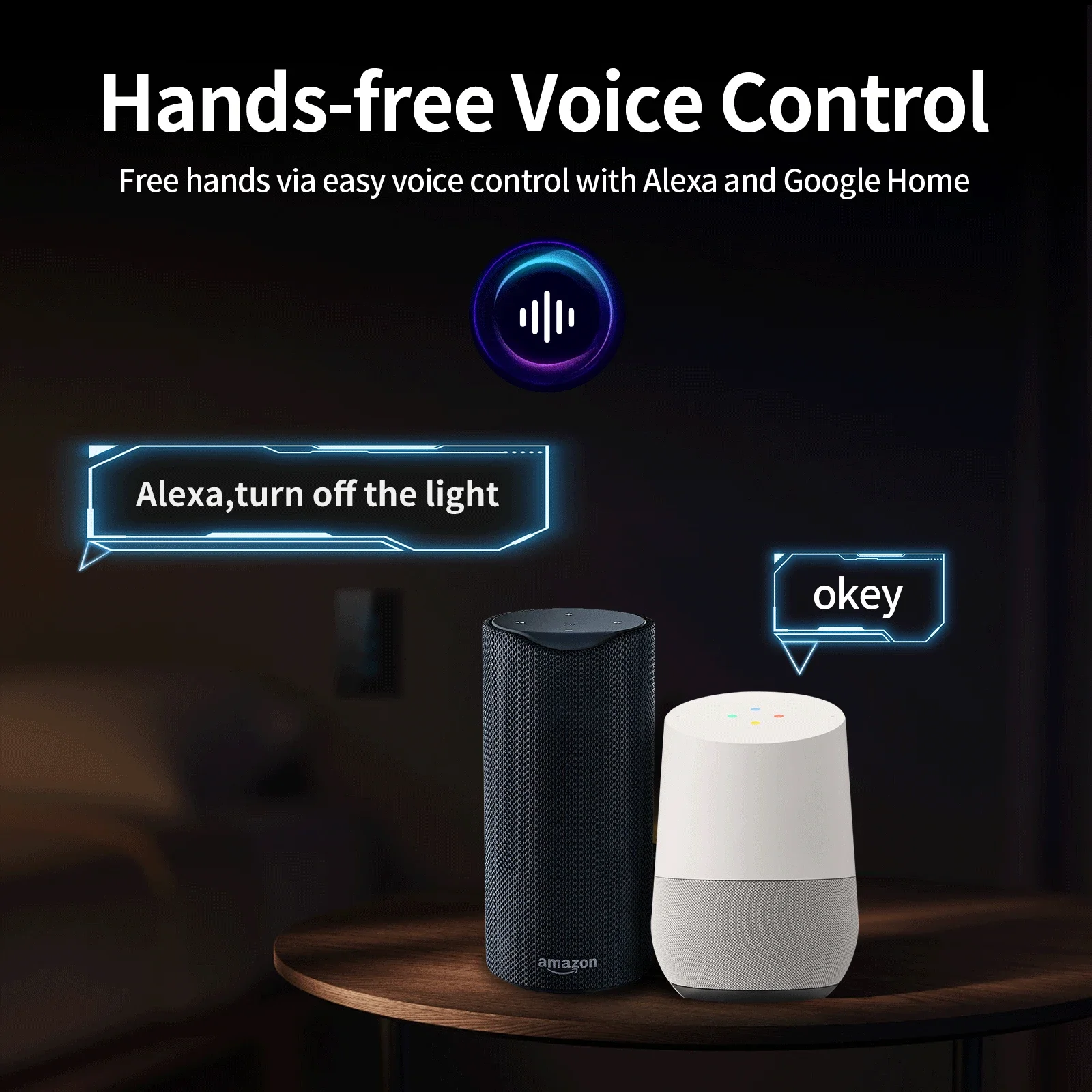 TNCE Tuya US Switch wifi zigbee,rf433 switches, No-Neutral/Wire LED light control Wall Button,smart voice with Alexa Google Home