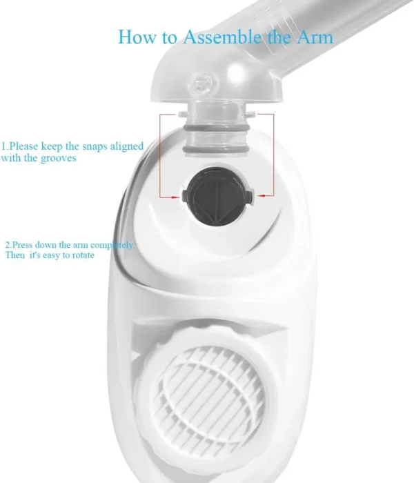 Facial Steamer Hydrating and Moisturizing Adjustable Nozzle for Unclogs Pores Deep Hydration & Cleansing Face Skin Care at Home