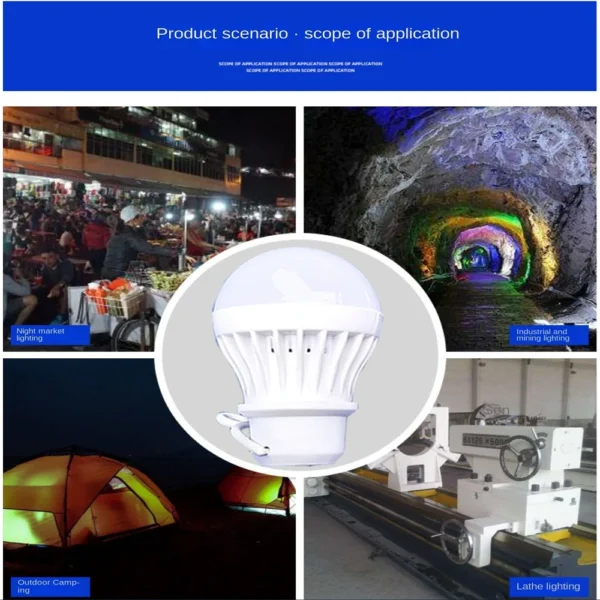 USB Bulb LED Portable Camping Lamp Mini Bulb 5V Power Book Lights Student Learning Desk Reading Hiking Tent Travel Work