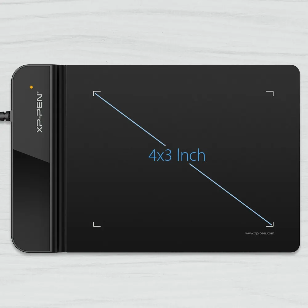 Drawing Tablet XPPen G430S Graphic Drawing Tablet with 8192 Levels Pressure Battery Free Stylus 4x3 Inch Tablet for Windows Mac