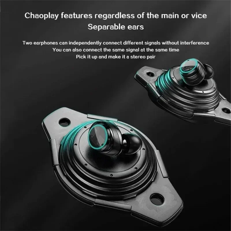 Original M25 TWS Wireless Headphones Earphones Bluetooth Touch Control Noise Reduction Stereo Earbuds Headsets for Smartphone