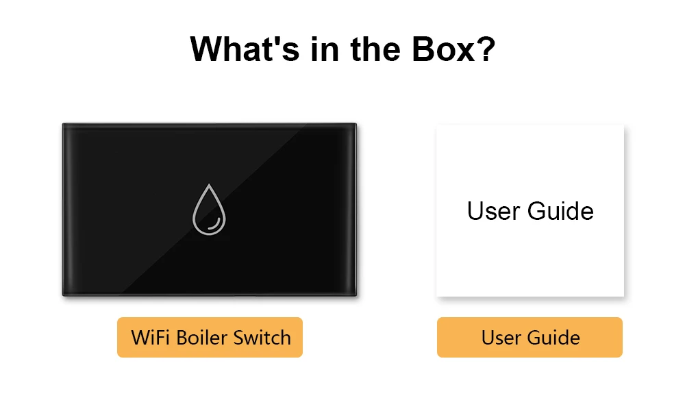 LoraTap WiFi Boiler Water Heater EU US IL Switch Tuya Smart Life App Remote Control Energy Monitoring Voice Google Home Alexa