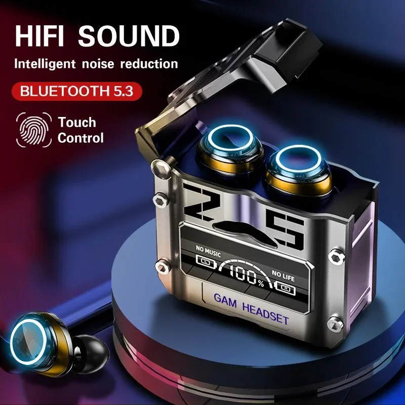 Sa90fb50b9301440c8a6e1748aef19670t.webp Original M25 TWS Wireless Headphones Earphones Bluetooth Touch Control Noise Reduction Stereo Earbuds Headsets for Smartphone