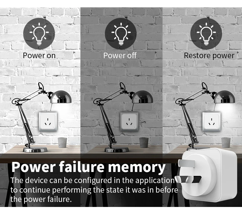 Tuya Smart Socket WiFi Intelligent AU Plug With Power Monitor Wireless Timing Socket Voice Control Works With Alexa Google Home