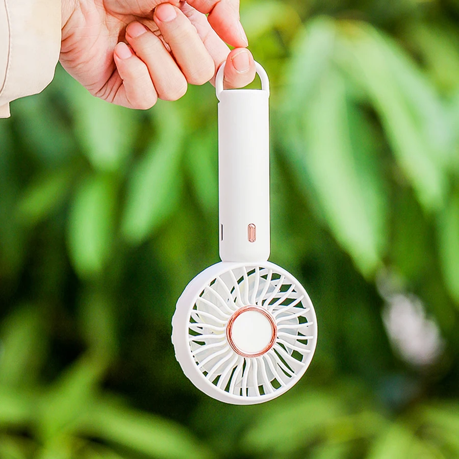 Sac9ba9e3d56e420abe236c11a71d34f0o.webp Mini Portable Fan Cute Design 3 Speed Personal Handheld Desktop with Standing Ring Lightweight USB Rechargeable