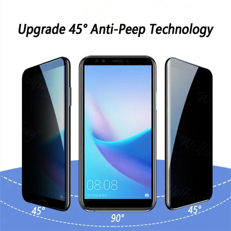Privacy Screen Protector For Xiaomi Poco F6 Pro Anti-Spy Tempered Glass For Poco F6 M6 X6 Pro Camera Glass For Poco F6 Pro Glass
